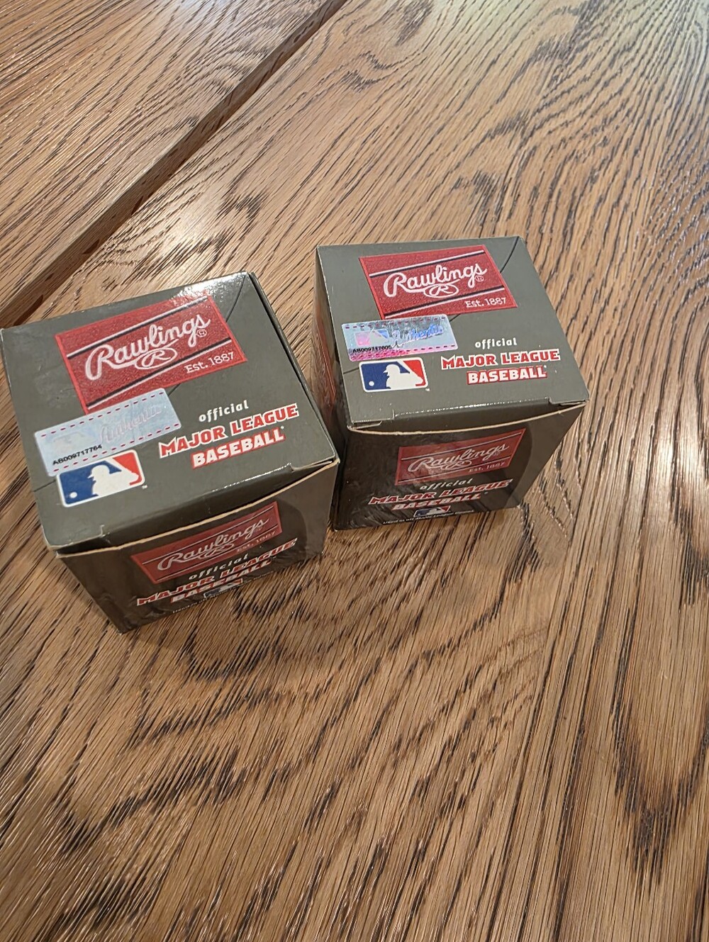 Rawlings Major League Official Baseball Set Of Two